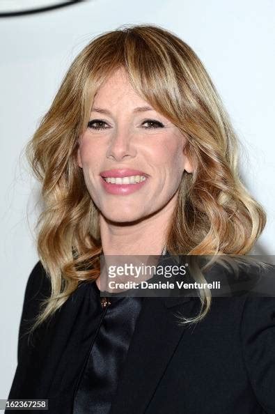 versace alessia marcuzzi|Alessia Marcuzzi attends the Versace show during the Milan .